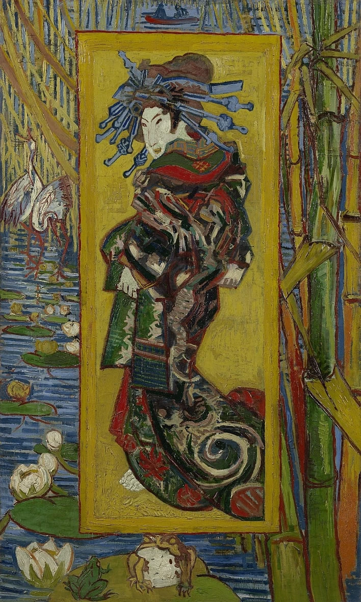  44-Vincent van Gogh-Cortigiana, 1887 